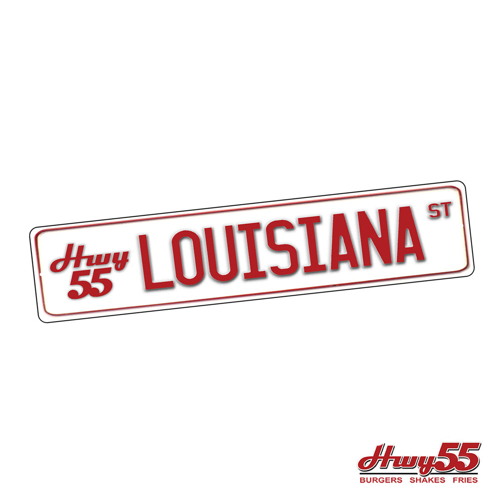 Street Sign - Hwy55 Individual States Design