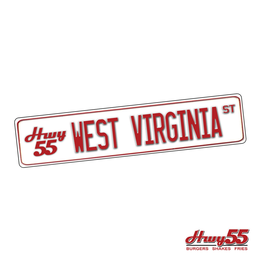 Street Sign - Hwy55 Individual States Design