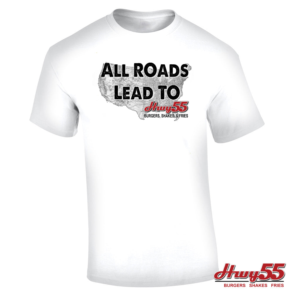T-Shirt - Property of Highway 55 All Roads Lead To